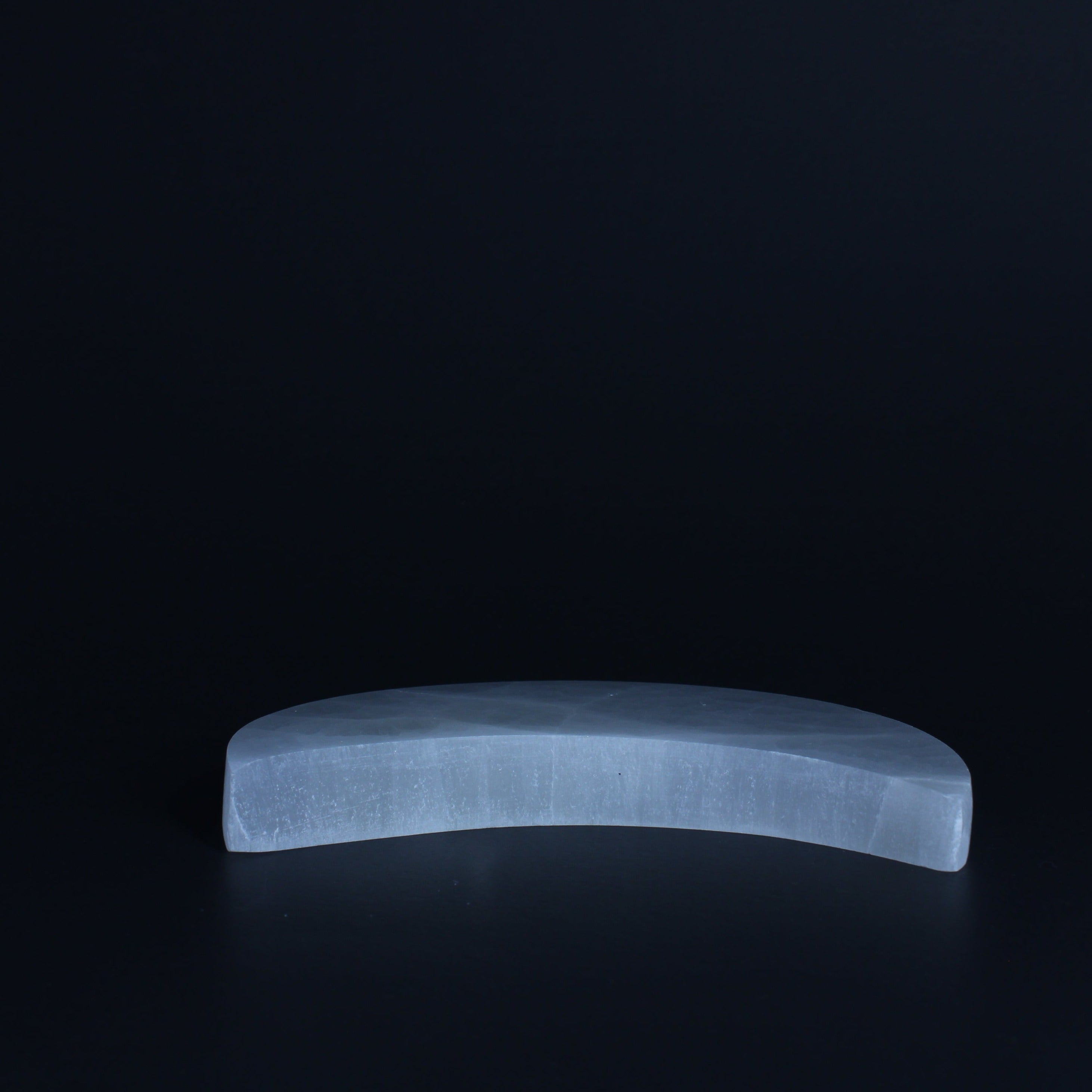 Selenite Half Moon