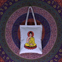 buddha tote bag