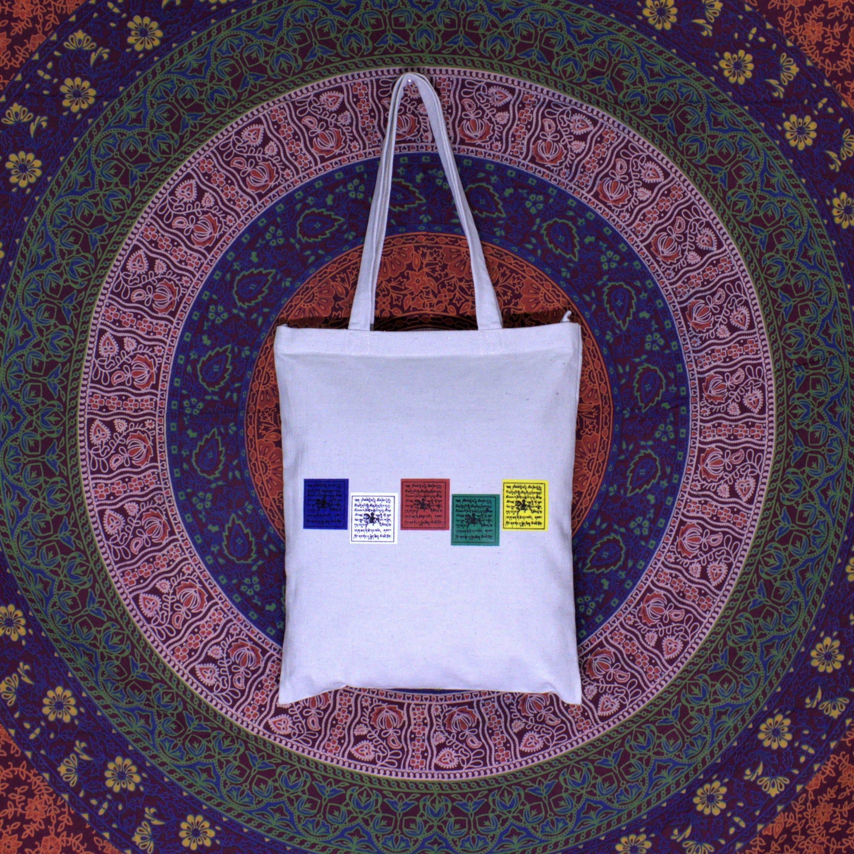 Prayer Flag Tote Bag