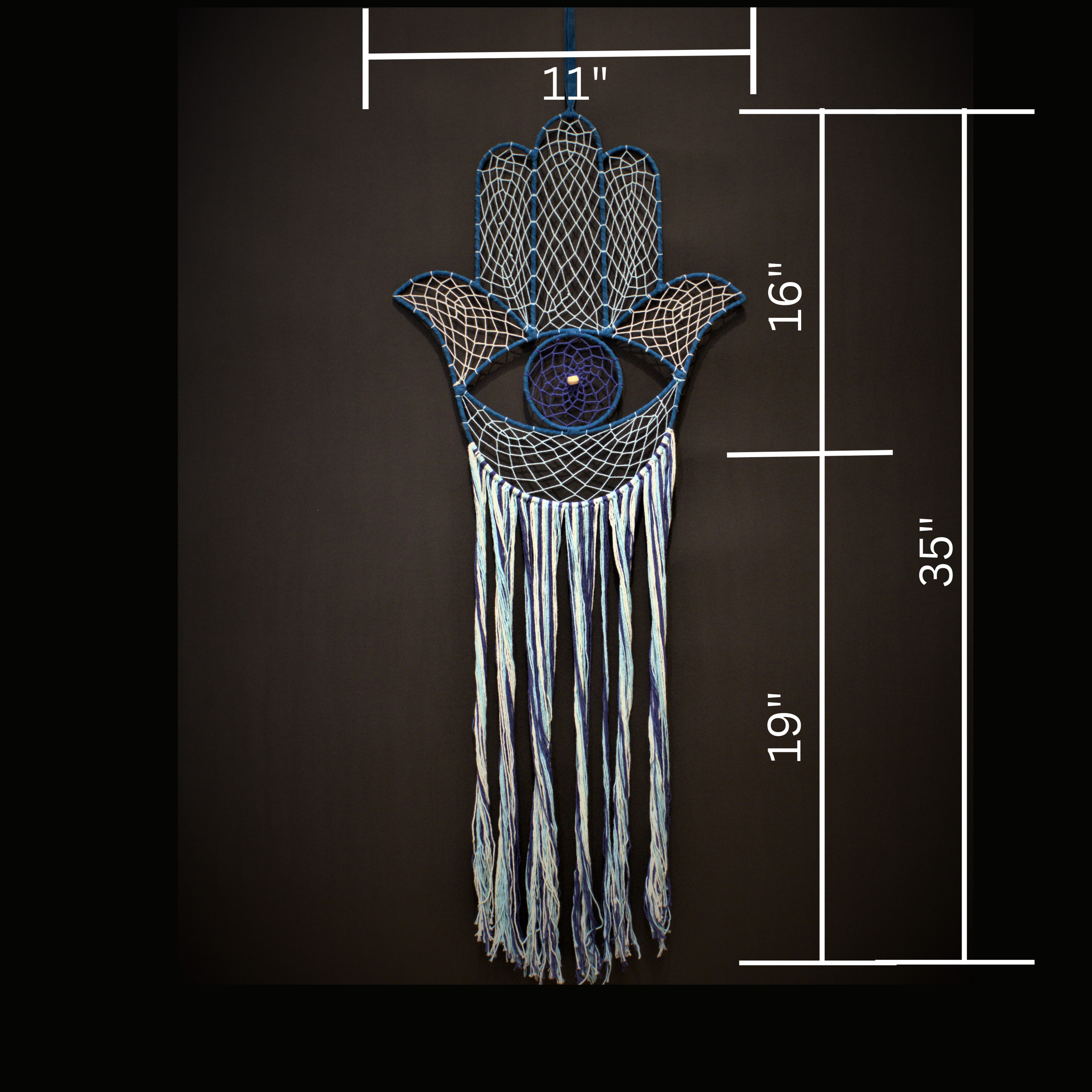 Evil Eye Hamsha Dream Catcher