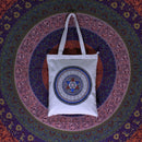 BLUE MANDALA TOTE BAG