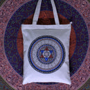 BLUE MANDALA TOTE BAG