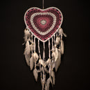 Pink Heart Dreamcatcher