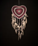 Pink Heart Dreamcatcher