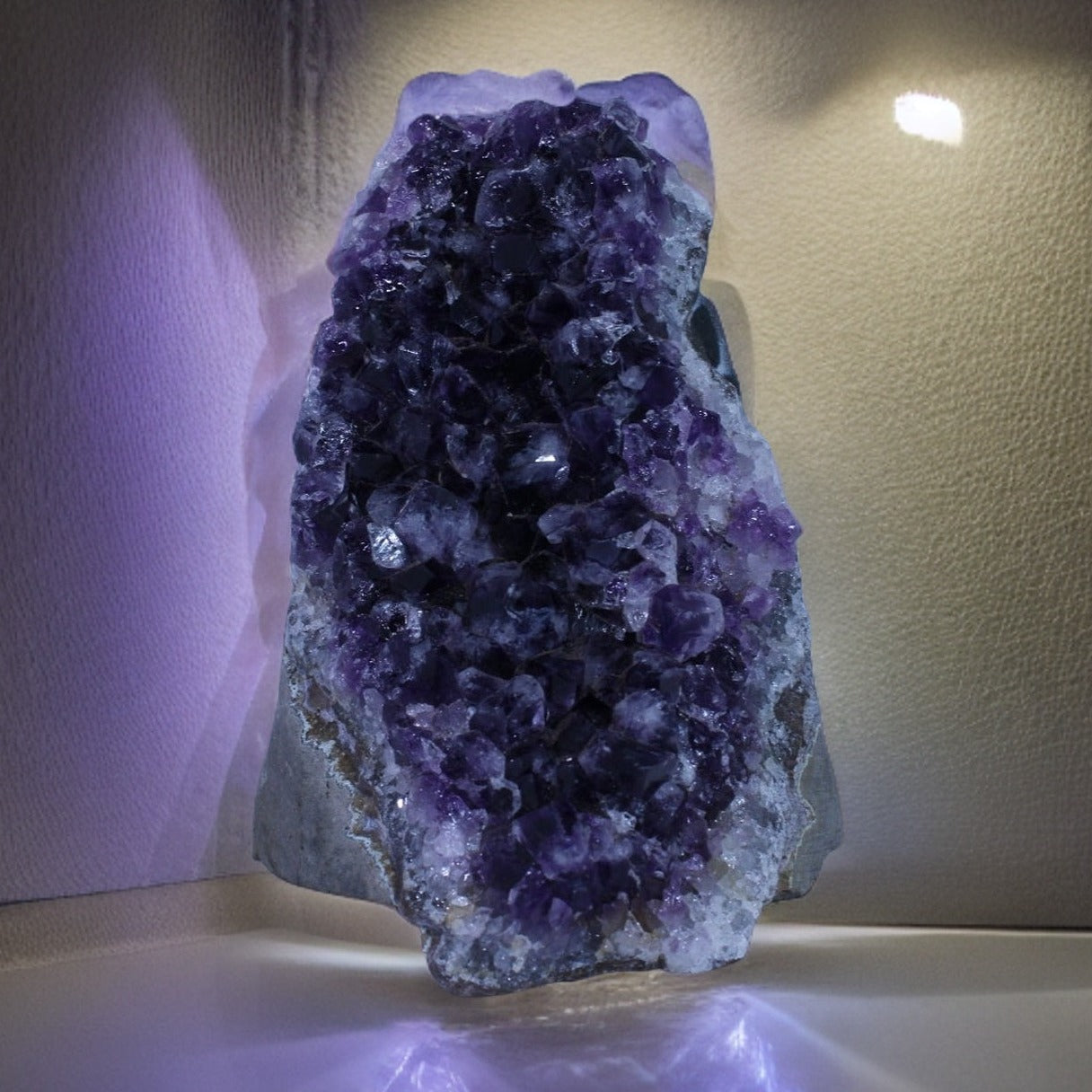 Amethyst Standing Natural Purple Geode | Raw Amethyst | AG3