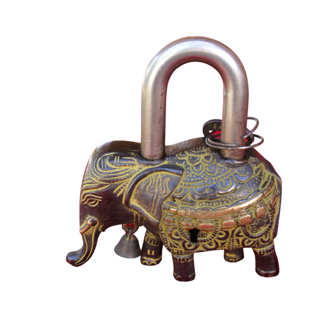 Vintage Elephant Key Lock | Décor