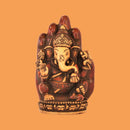 Resin Made Hand Palm Ganesh Statue