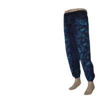 Washed Mushroom Print Pant