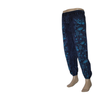 Washed Mushroom Print Pant