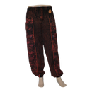 Washed Mushroom Print Pant