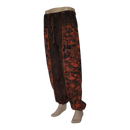 Washed Mushroom Print Pant