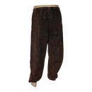 Washed Mushroom Print Pant