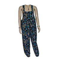 Cactus Print Overalls
