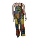 Spring Patched Overalls