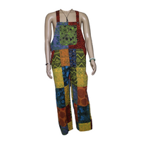 Spring Patched Overalls