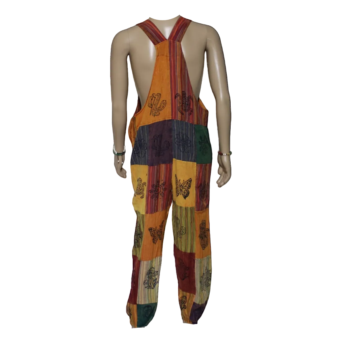 Fall Patched Overalls