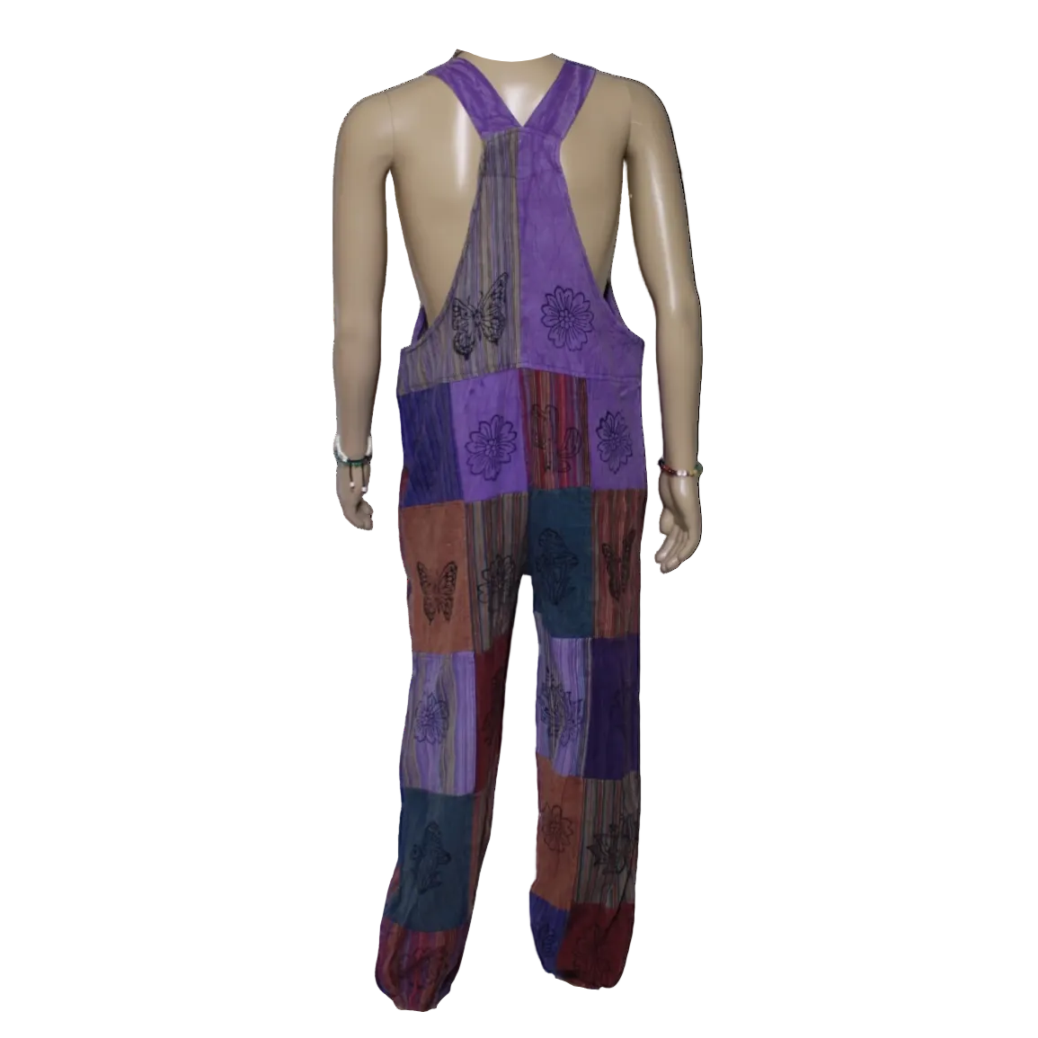 Winter Patched Overalls