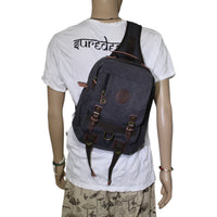 Canvas Cross Body Bag