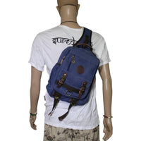 Canvas Cross Body Bag