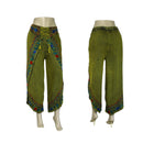 Embroidered cotton palazzo