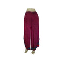 Embroidered cotton palazzo