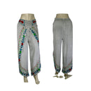 Embroidered cotton palazzo