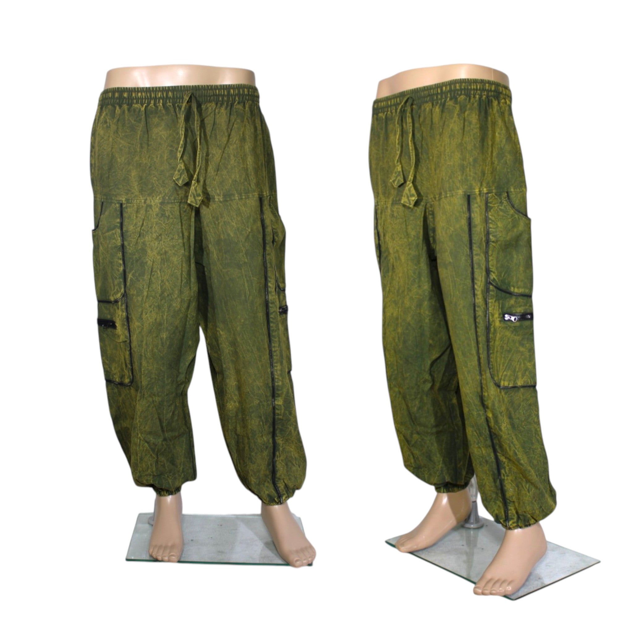 Washed Piping Pant