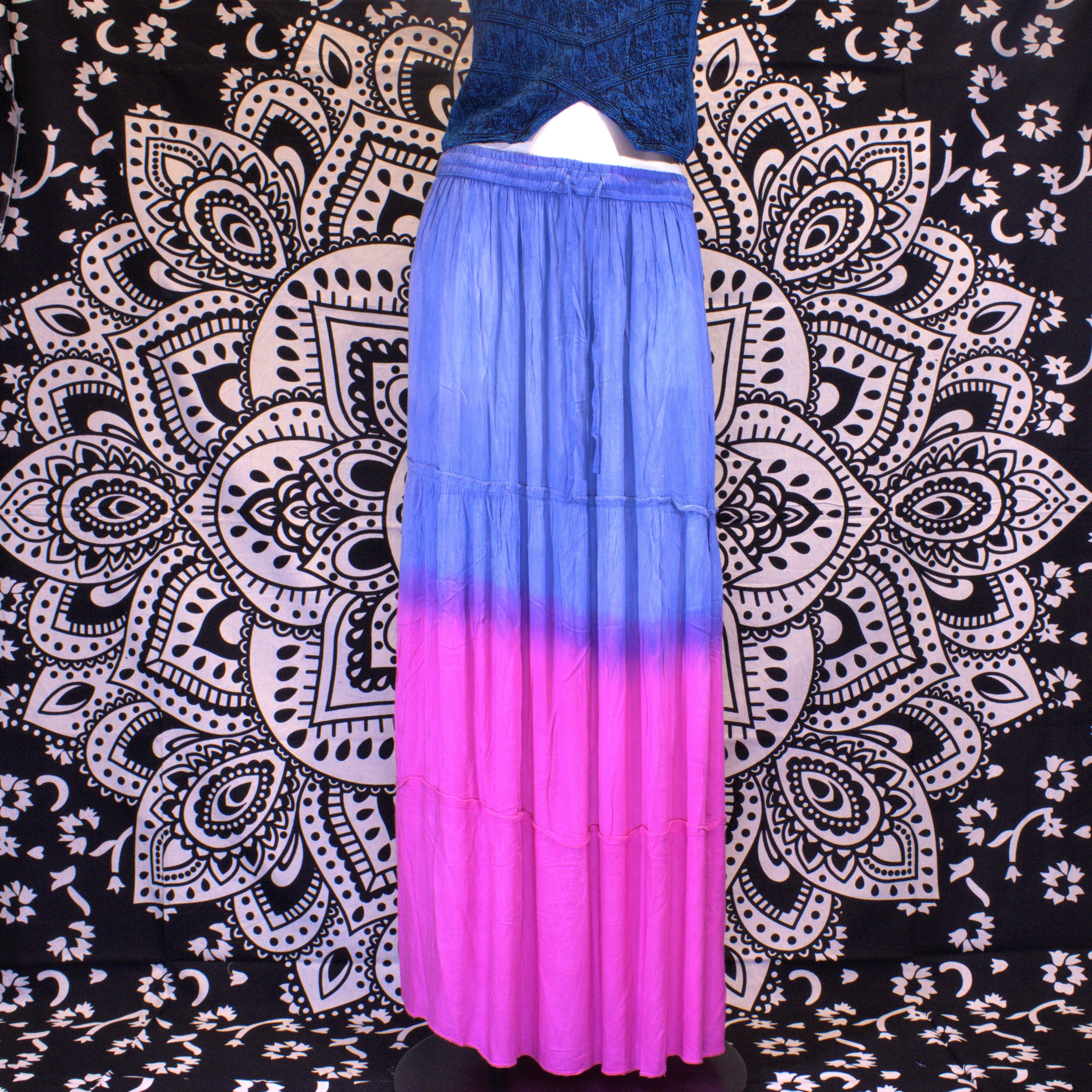 Layered indian outlet skirt