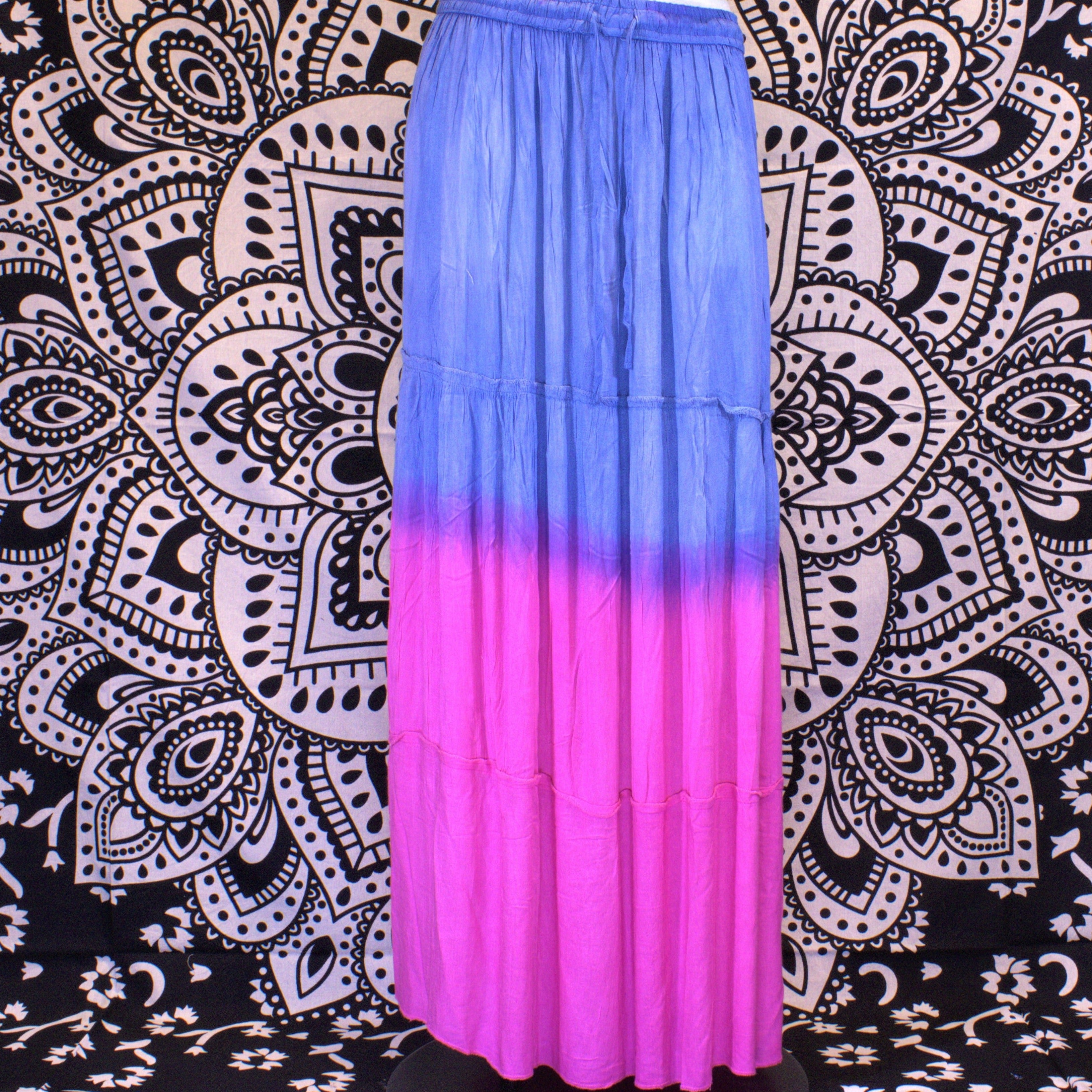 Layered Indian Long Skirt