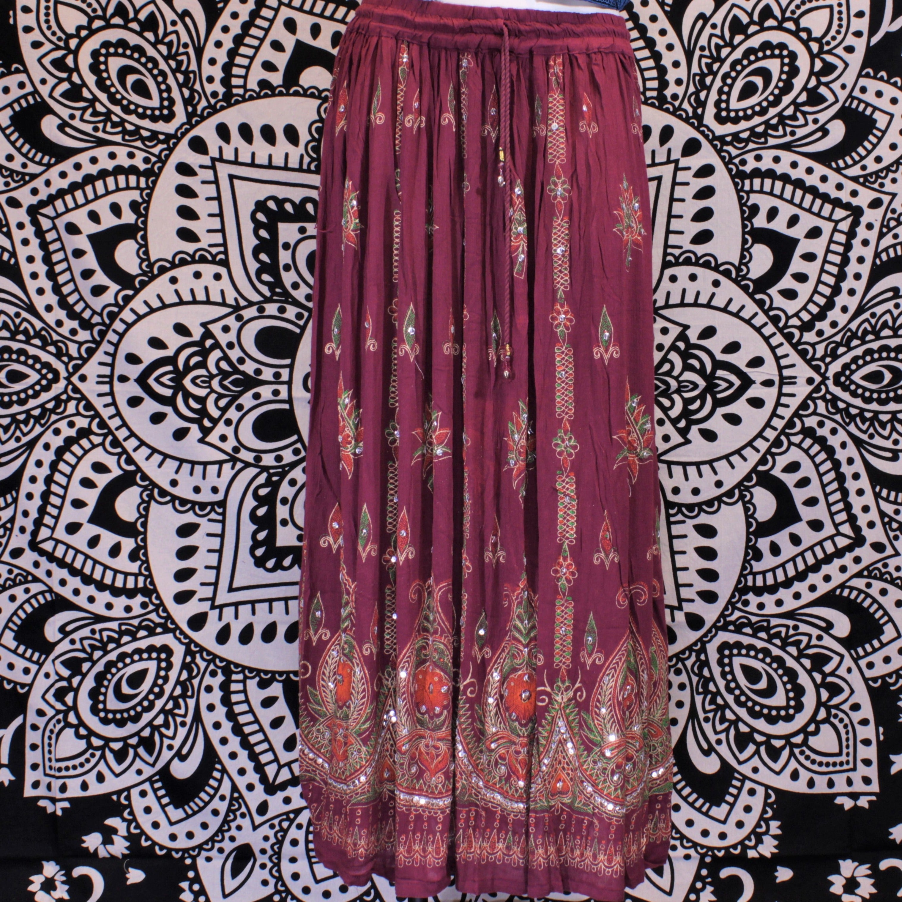 Indian Sequin Skirt