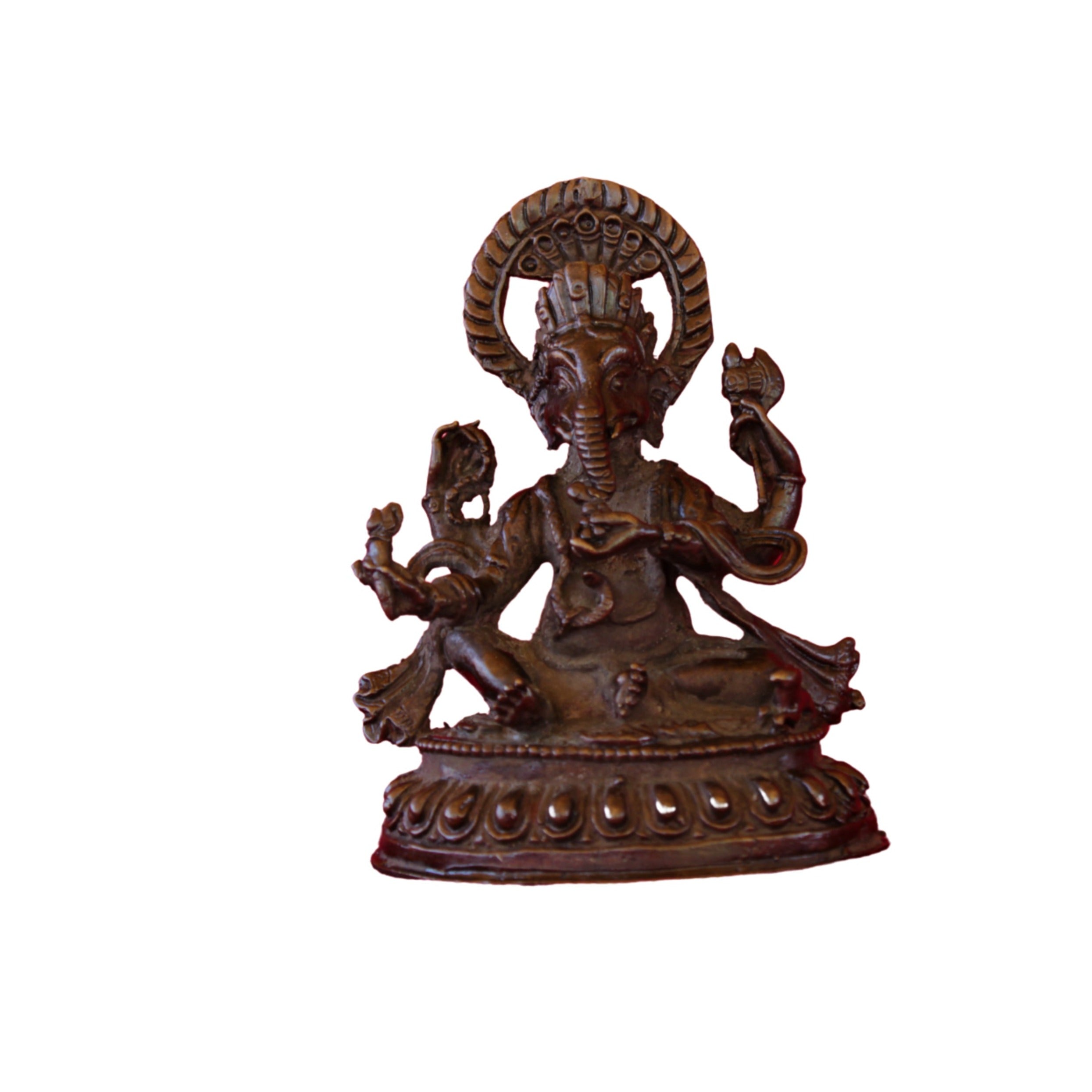 Black Bronze Ganesh Statue