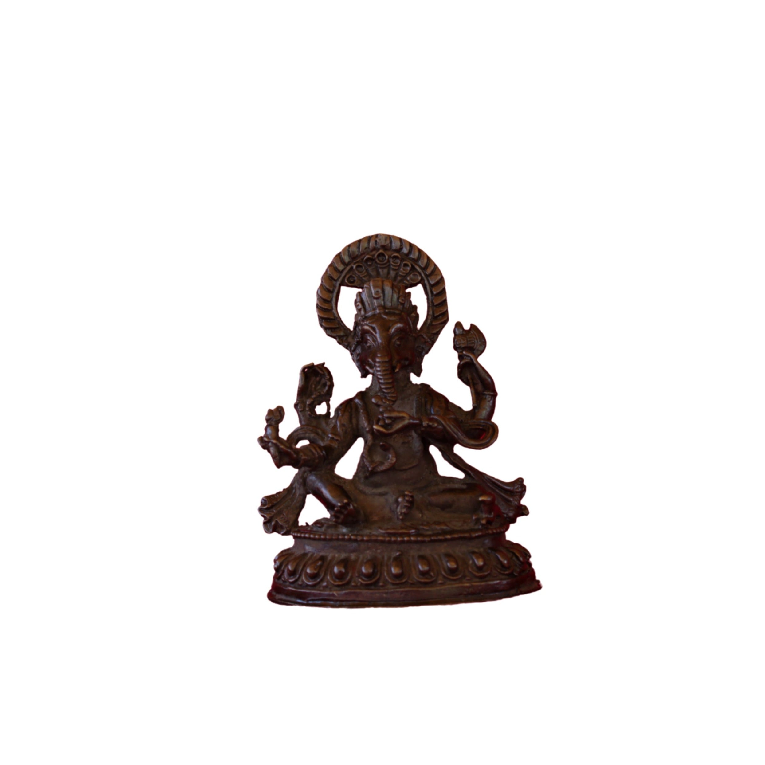 Black Bronze Ganesh Statue