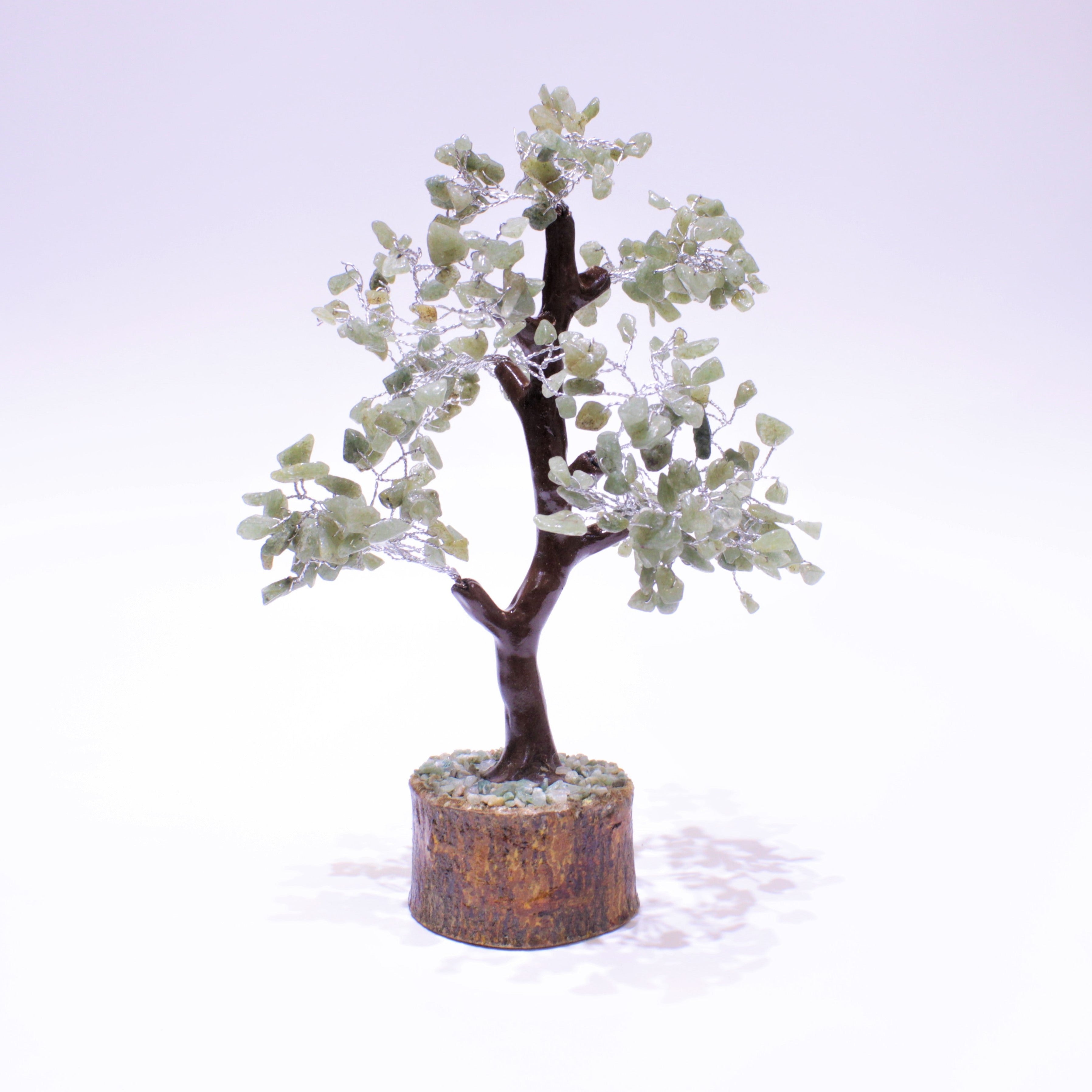 Natural Green Aventurine Tree of Life Bonsai