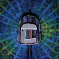 large bagpack hemp and cotton 