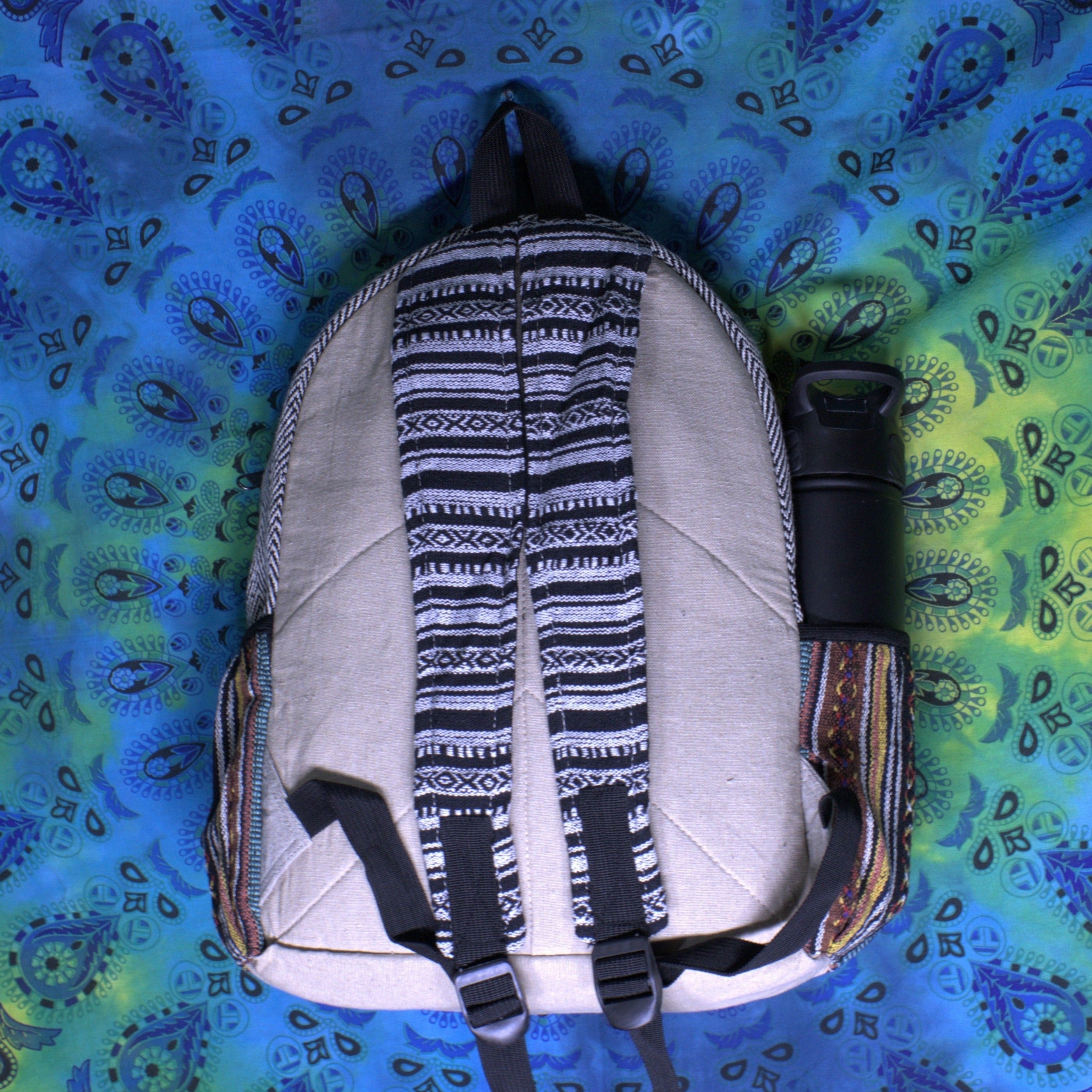 large hemp backpack