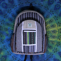 large hemp backpack