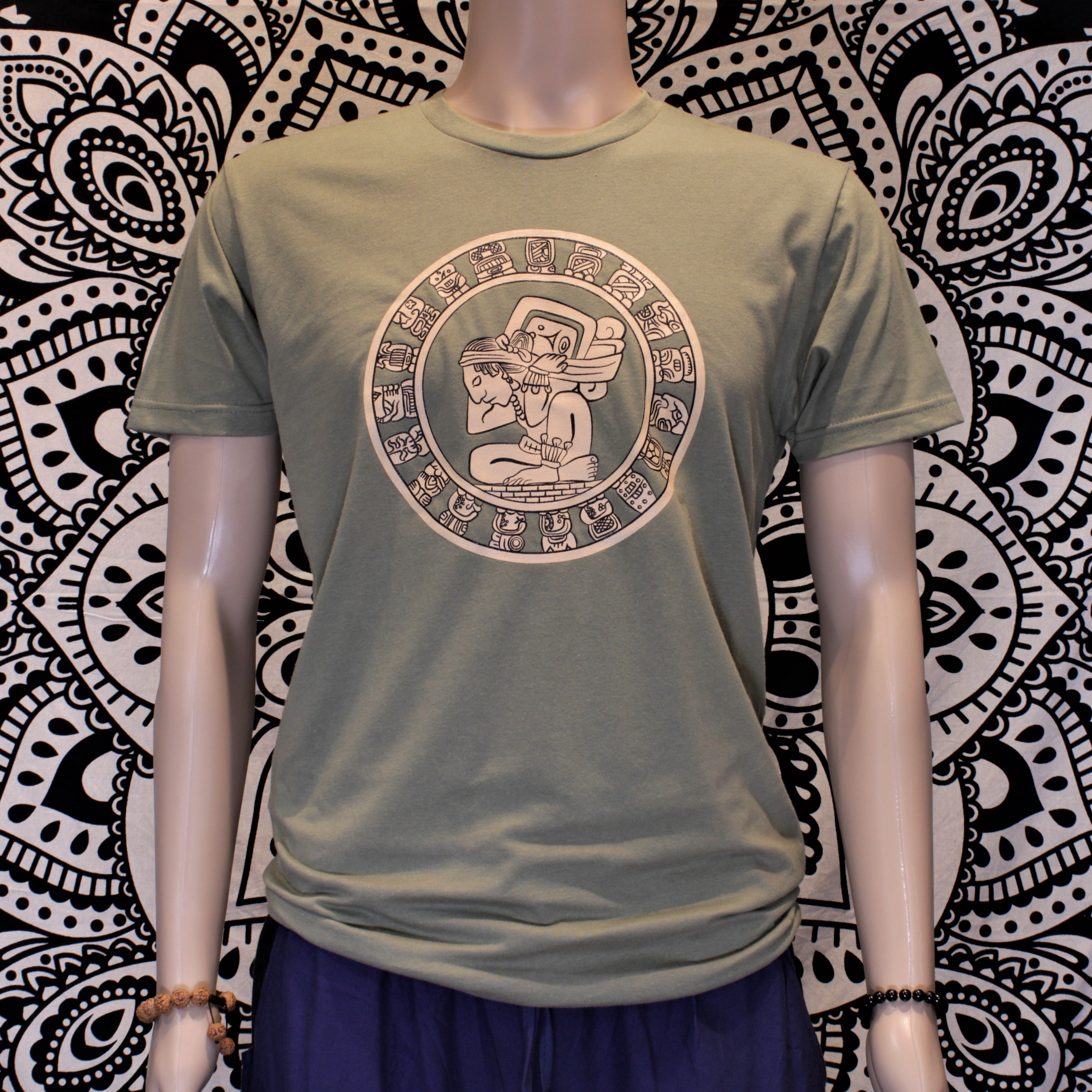 Mayan Calendar Graphic Short Sleeve T-shirt