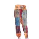 patchwork harem pants