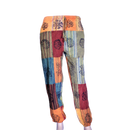 patchwork harem pants