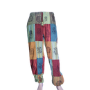 patchwork harem pants