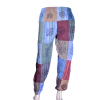 harem pants patchwork