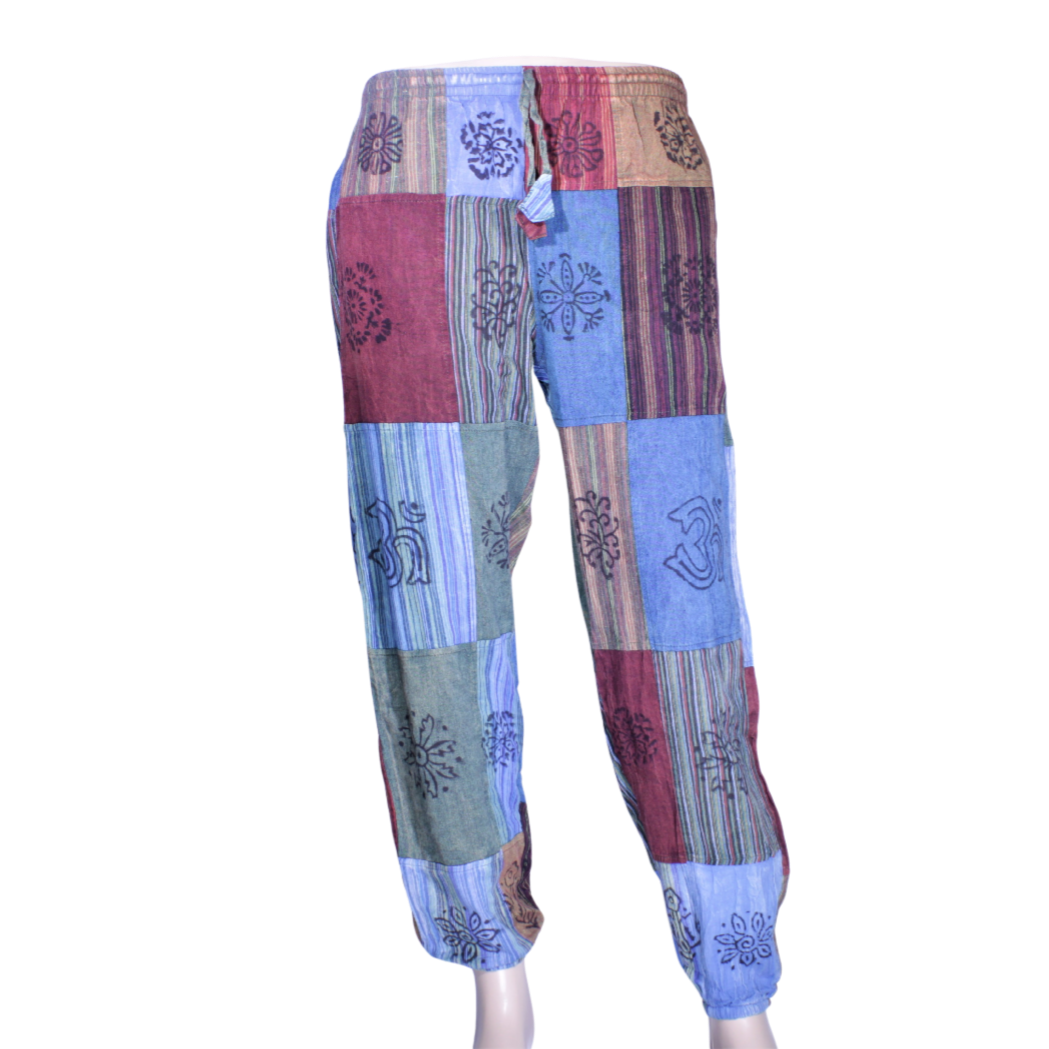 Patchwork Harem Pant OM