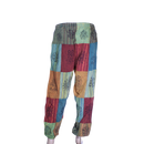 patchwork harem pants