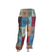 Patchwork Harem Pant Lotus