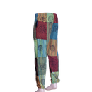 patchwork harem pants