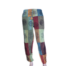 patchwork harem pants