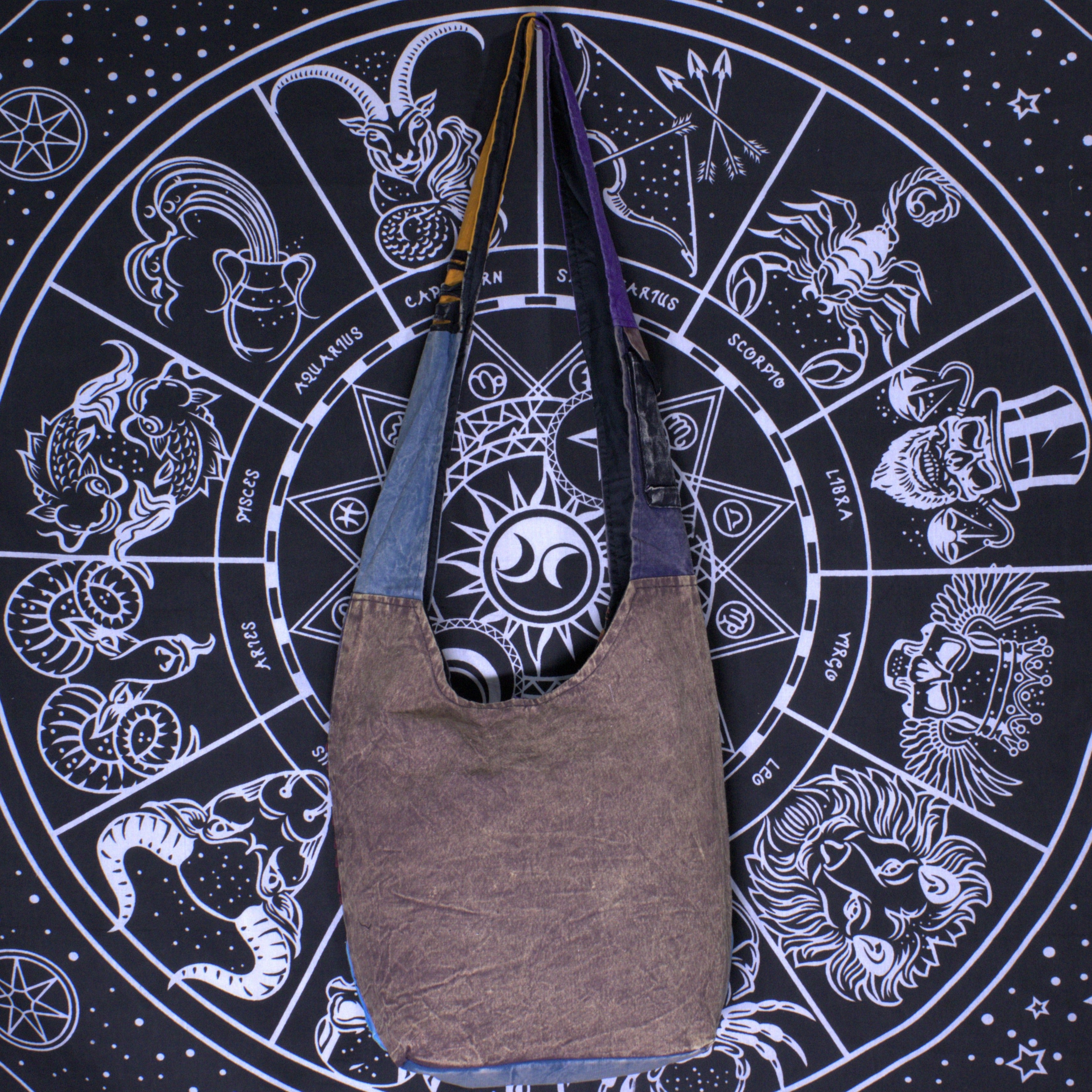 Hobo Shoulder Hippie Jogi Peace Bag