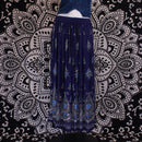 dark blue indian skirt