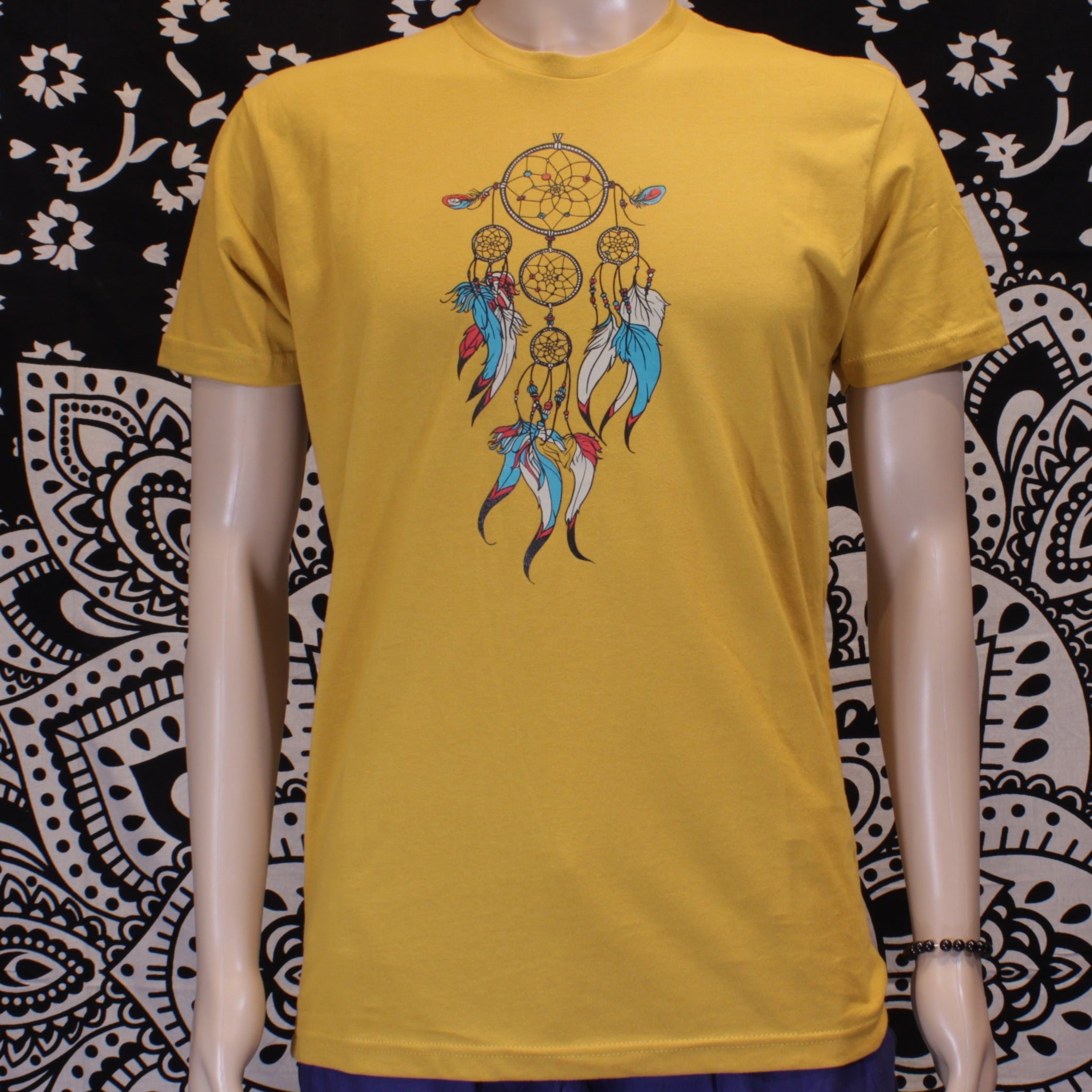 Cotton Short Sleeve T-Shirt Dreamcatcher