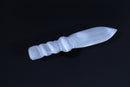 Selenite made sword side view